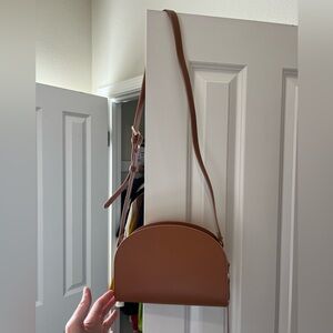 NWOT Quince Italian Leather Dome Crossbody